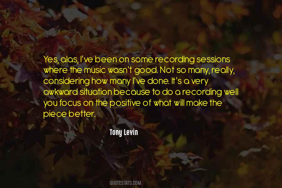 Quotes About Recording Music #284881