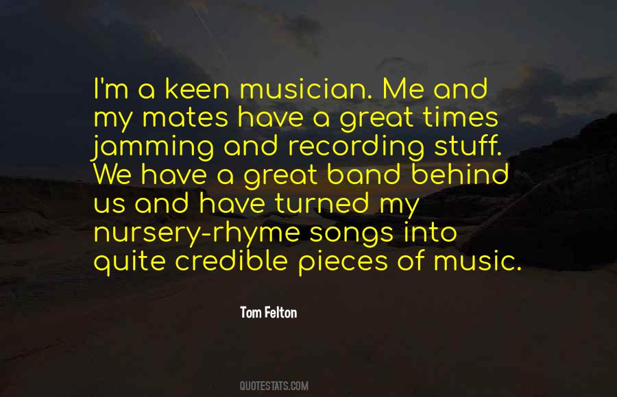 Quotes About Recording Music #314455