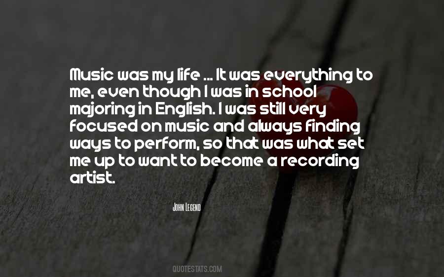 Quotes About Recording Music #345094