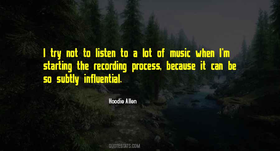 Quotes About Recording Music #717119