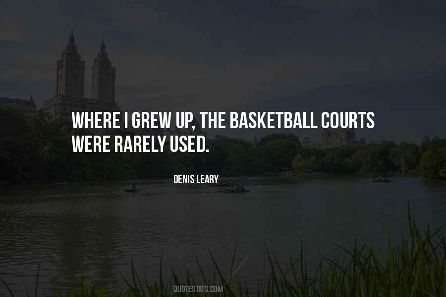 Quotes About Basketball Courts #1090596