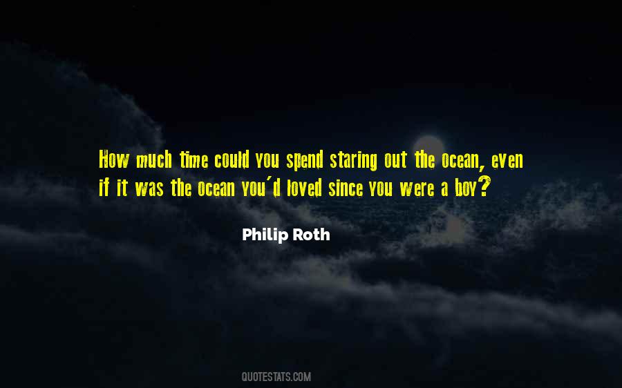 Quotes About Staring At The Ocean #783339