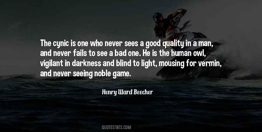 One Blind Man Quotes #1265898