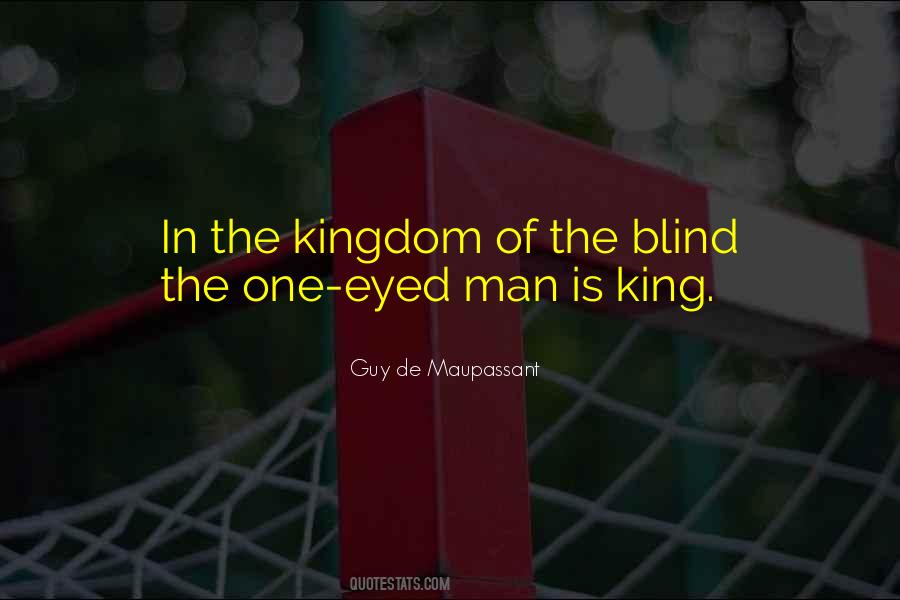 One Blind Man Quotes #491