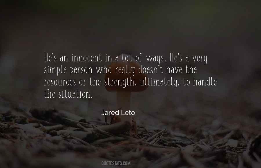 Quotes About Innocent Person #1597061