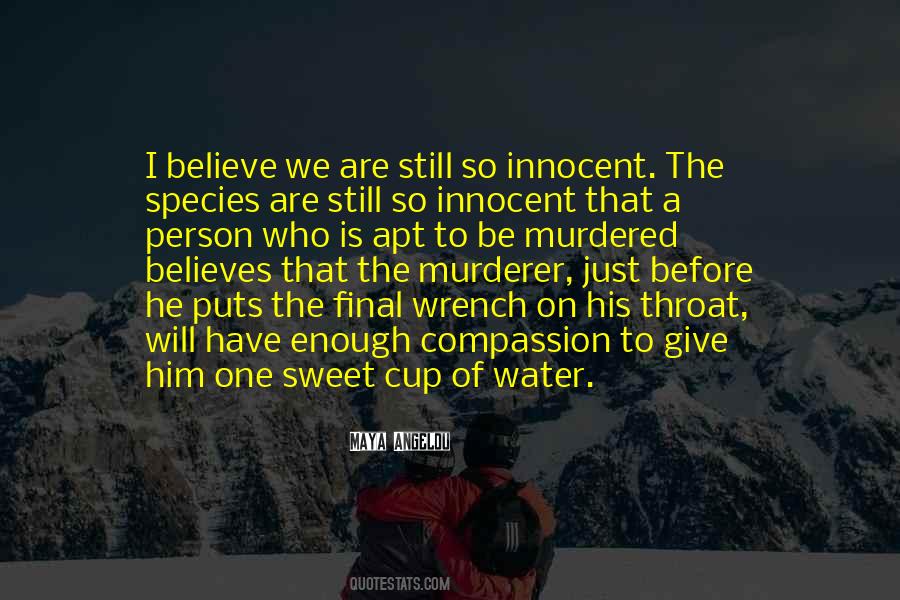 Quotes About Innocent Person #509220