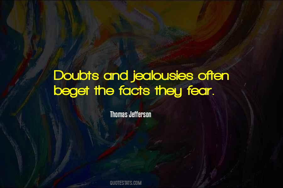Quotes About Doubt And Fear #259873