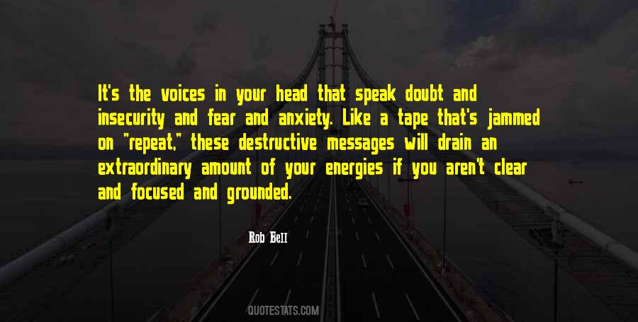 Quotes About Doubt And Fear #563367