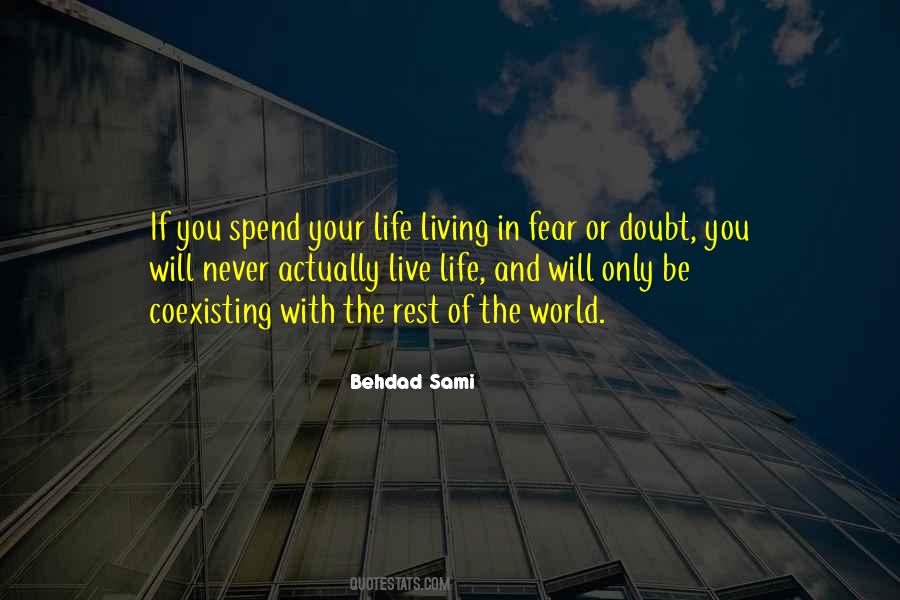 Quotes About Doubt And Fear #613655
