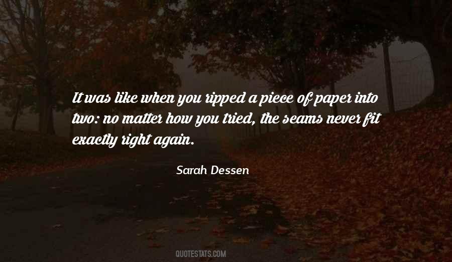 Quotes About Ripped Paper #1809097