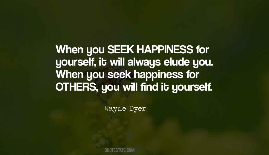 Yourself Happiness Quotes #215308