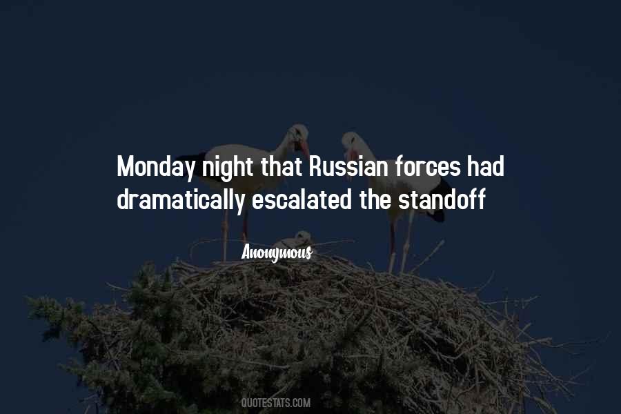 Quotes About Monday Night #735606