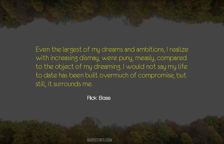 Quotes About Dreams And Ambitions #1816218