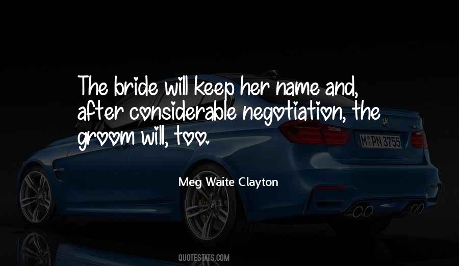 Quotes About Groom And Bride #97873