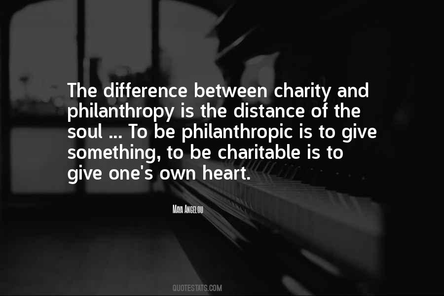 Quotes About Philanthropic #1221084