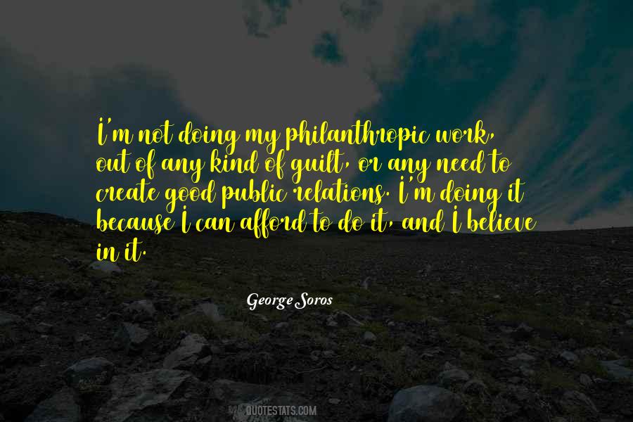 Quotes About Philanthropic #1833907