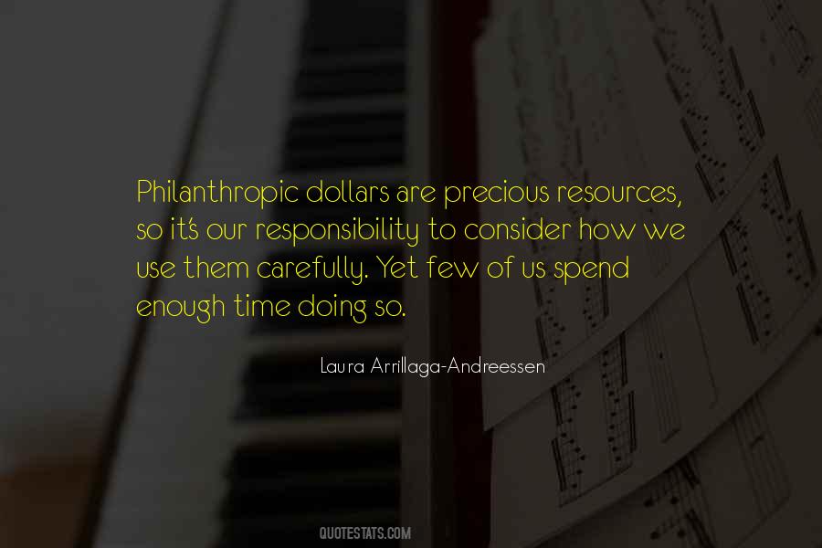 Quotes About Philanthropic #832947