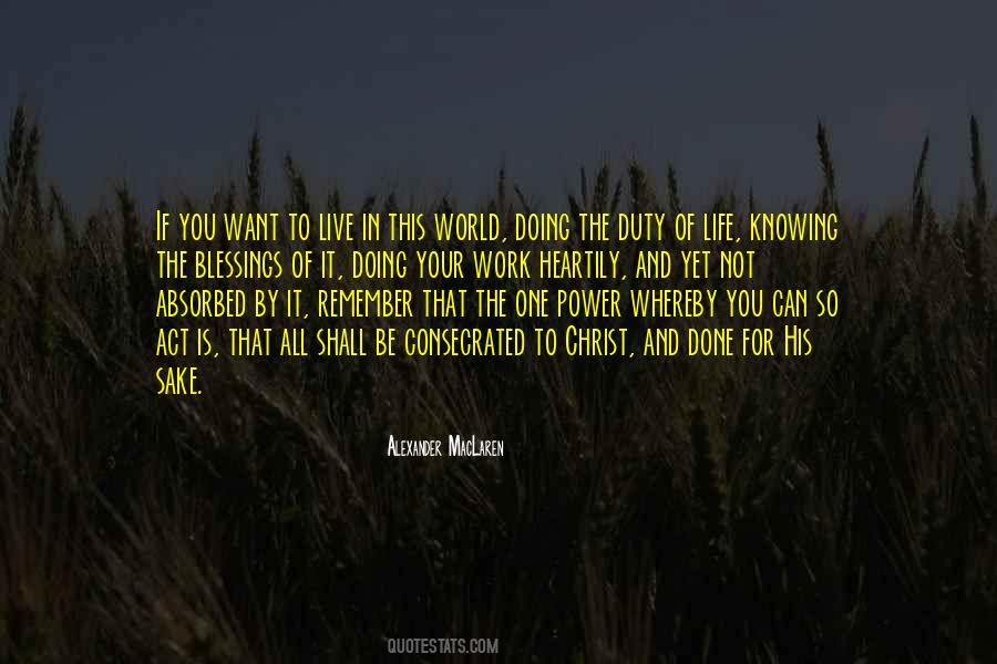 Quotes About Blessings Of Life #758455 Quotes About Blessings Of Life #758455