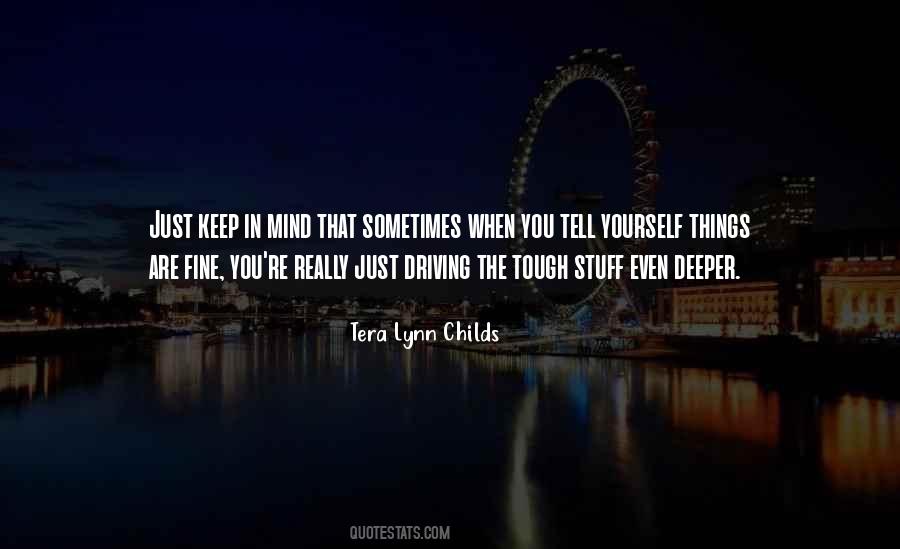 Things In My Mind Quotes #151831