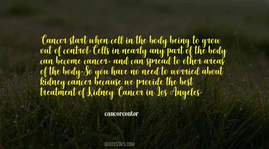 Quotes About Cancer Cells #1057298