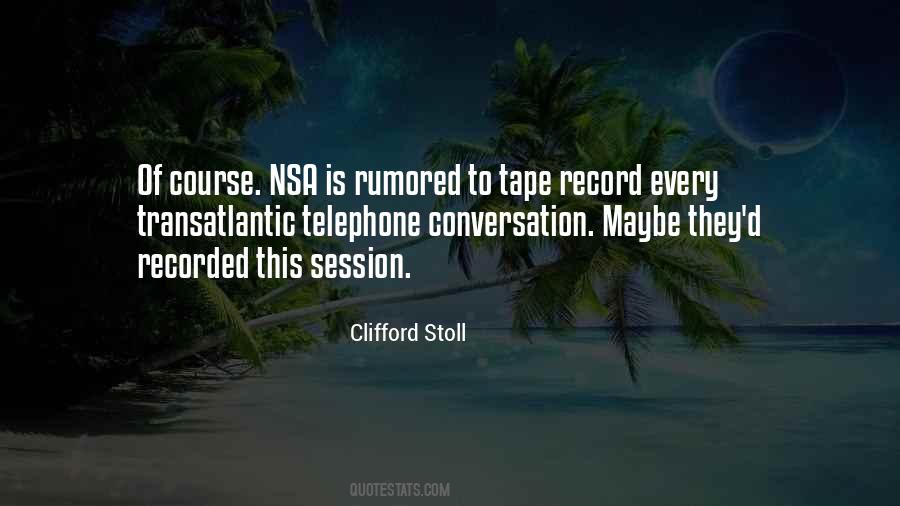Quotes About Nsa #1564844
