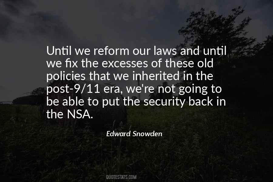 Quotes About Nsa #929214