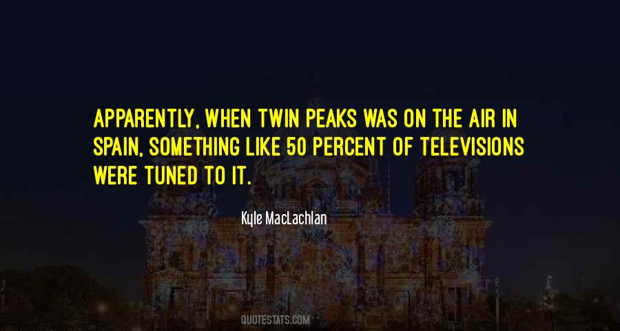 Quotes About Twin Peaks #405834
