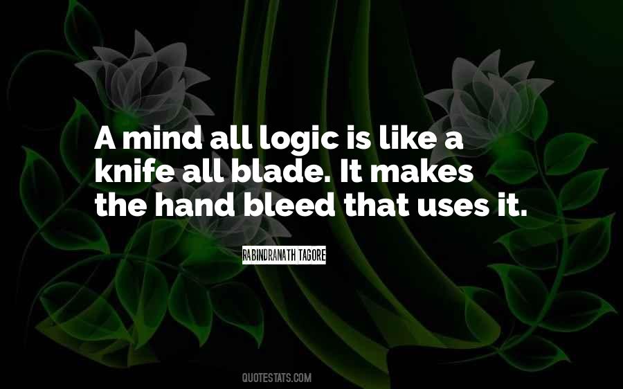 Quotes About Emotion And Logic #1454808
