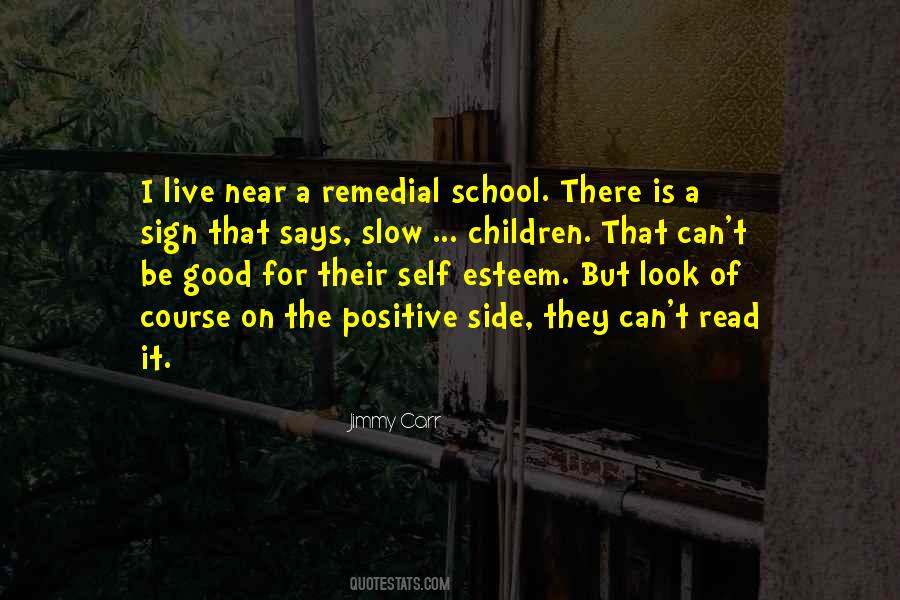 Children S Self Esteem Quotes #108751