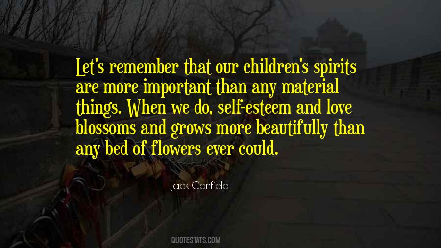 Children S Self Esteem Quotes #137465