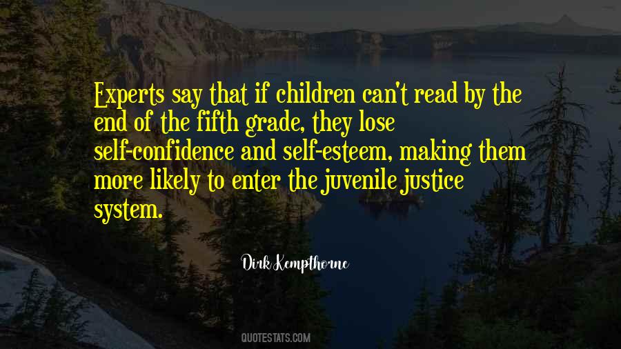 Children S Self Esteem Quotes #1747261