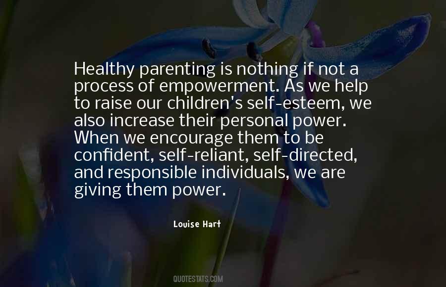 Children S Self Esteem Quotes #1862910