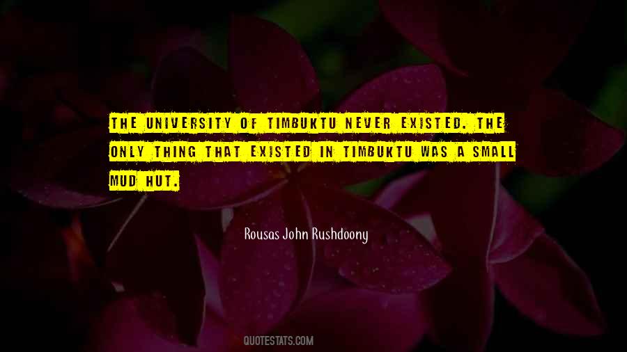 Quotes About Timbuktu #9740