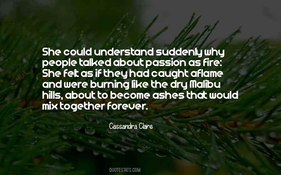 Quotes About Burning Passion #1228283