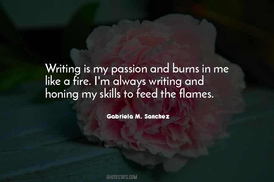 Quotes About Burning Passion #1551337