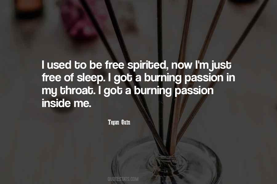 Quotes About Burning Passion #796267