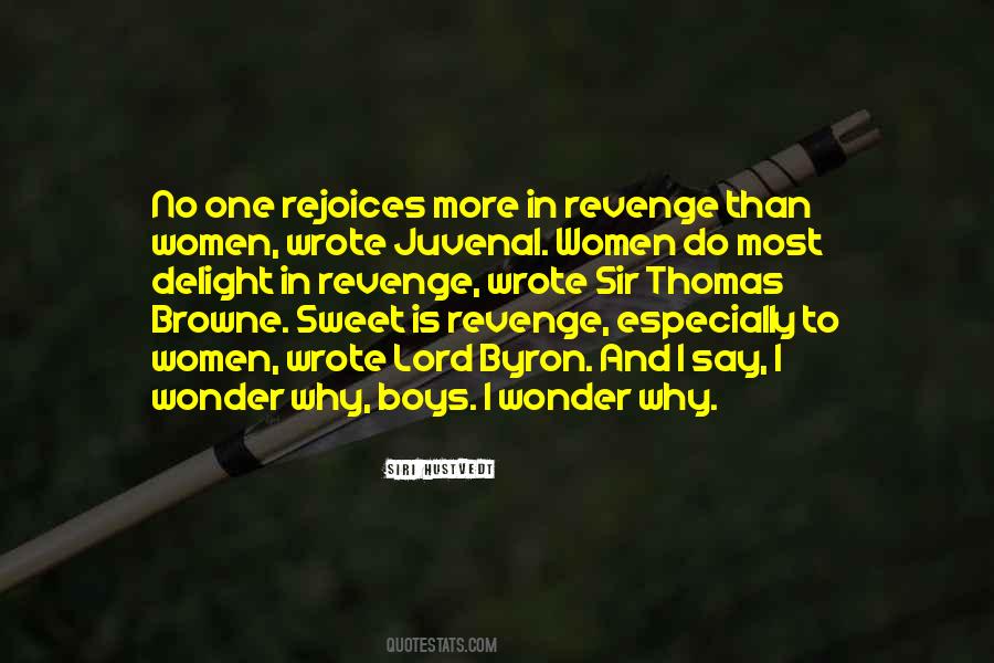 Quotes About Sweet Revenge #396283