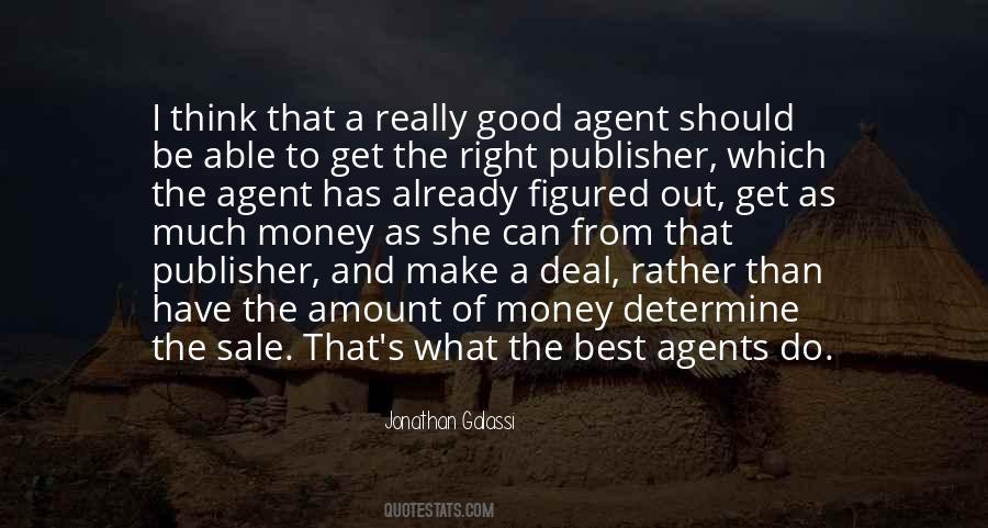 Quotes About Agents #1008988