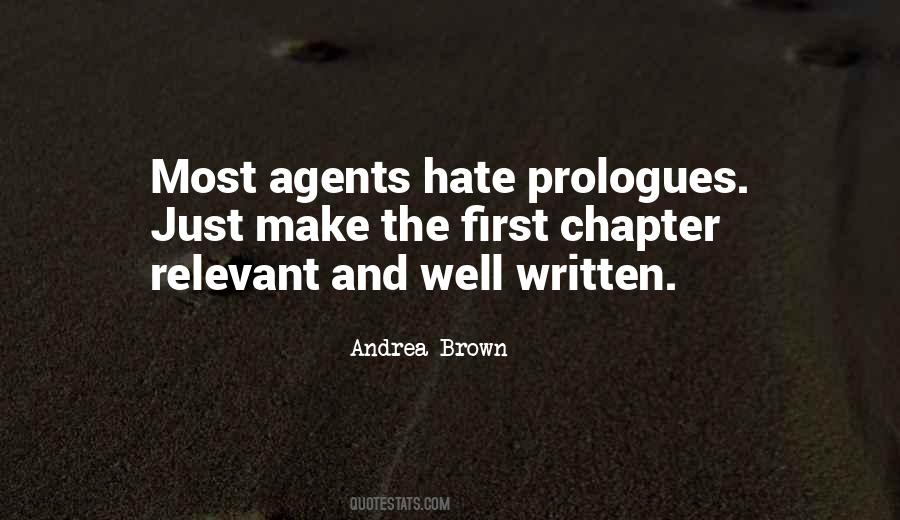 Quotes About Agents #1203142