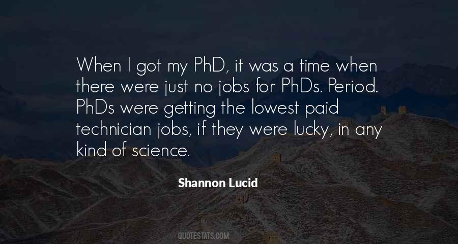 Quotes About Phds #734667