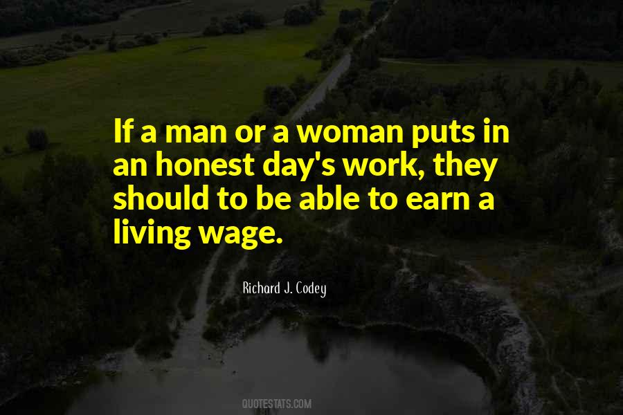 Quotes About Living Wage #1156027