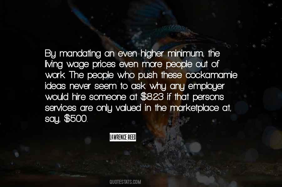 Quotes About Living Wage #1776016