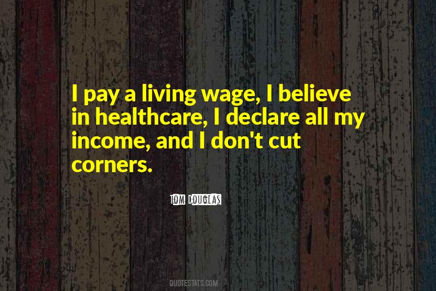 Quotes About Living Wage #781683