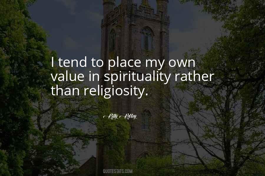 Quotes About Religiosity #442081