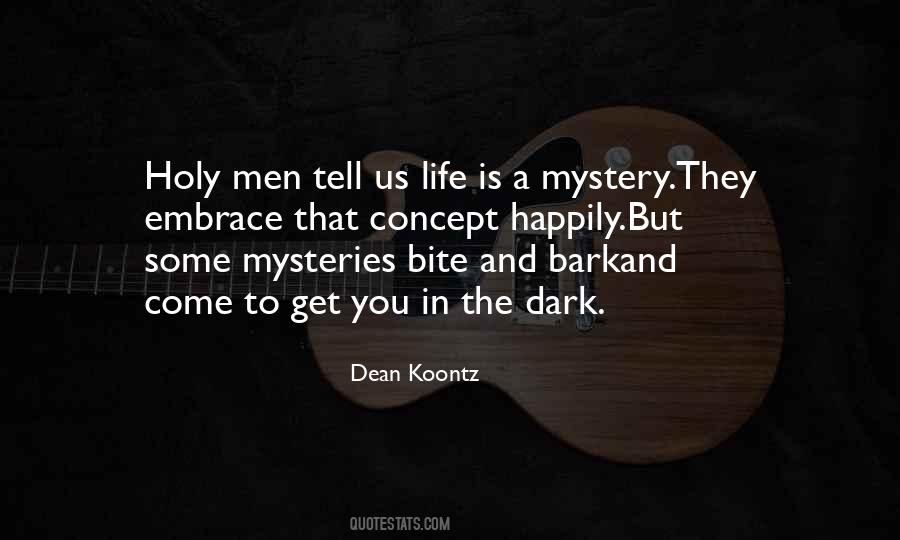 Men Mystery Quotes #128829