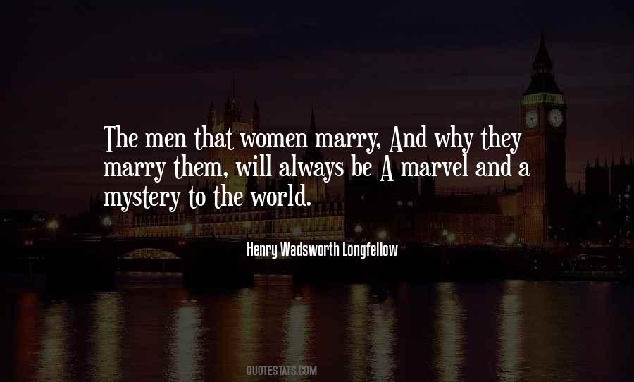 Men Mystery Quotes #912651