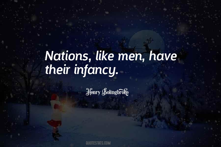 Quotes About Infancy #1225526