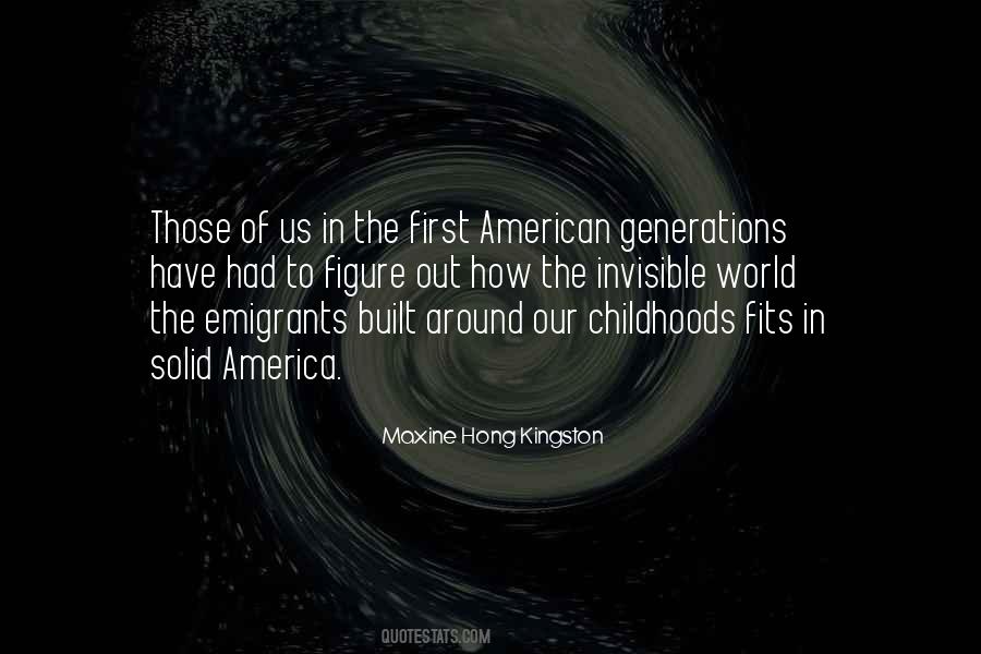 Quotes About The American Identity #339661