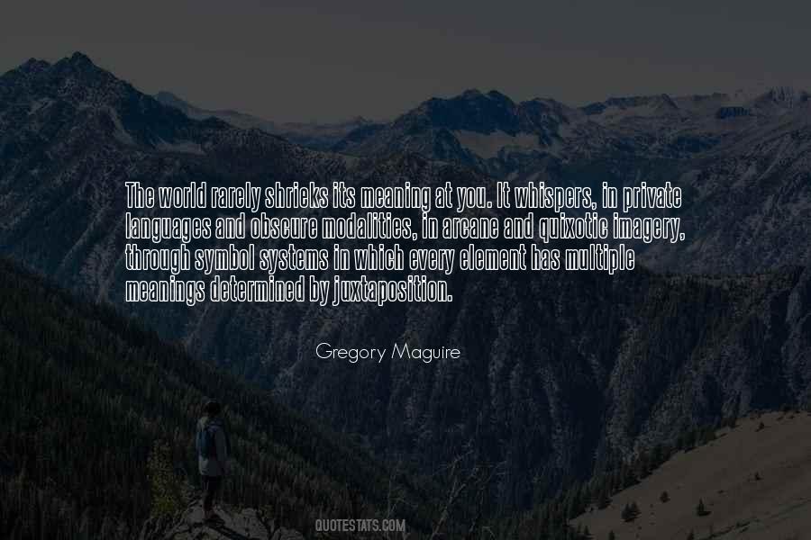 Quotes About Imagery #1210423