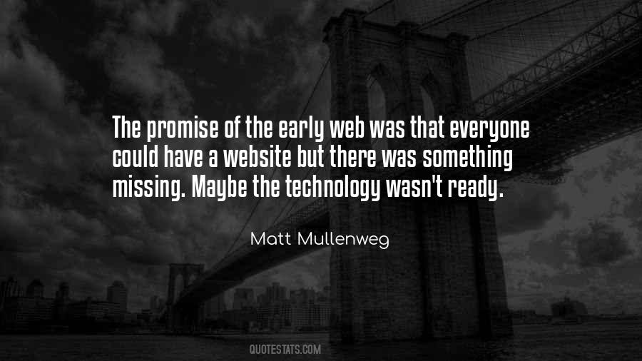 Quotes About Web Technology #1053884